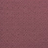 Embroidered Double Gauze SUZY Raspberry / Raspberry